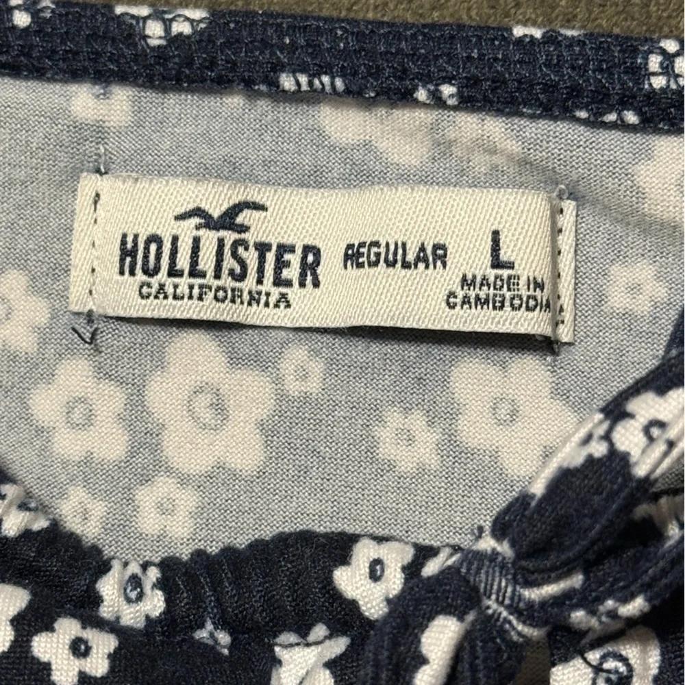 Hollister Floral Mini Dress with Tie Front Detail - Picture 2 of 5